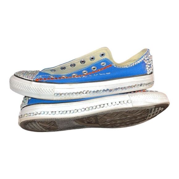 Crystallized Florida Gators Converse Bling-Custom-made men’s 8 woman’s 10 - Picture 5 of 6